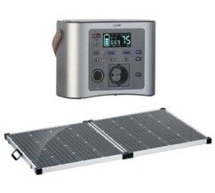 Batterie nomade et convertisseur solaire HSG-650 avec alimentation solaire 160 W