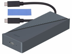 Boîtier USB-C 4.0 pour disque dur SDD M.2 NVMe compatible Thunderbolt 4