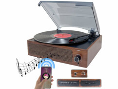 Tourne disque et numériseur vinyles UPL-200.mp avec fonction bluetooth 5.3