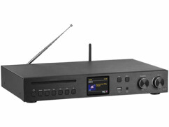 Tuner hifi connecté avec radio Internet / DAB+ / FM / CD / USB IRS-715