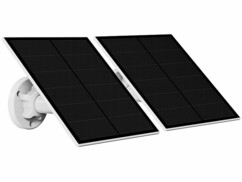 2 panneaux solaires universels 5 W pour caméra IP avec port USB-C de la marque Revolt