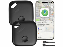 Pack de 2 traceurs localisateurs d'objets et de clés rechargeables SGF-60 compatibles application Localiser de la marque Callstel