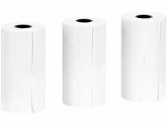 Pack de 3 rouleaux de papier thermique autocollant pour imprimante thermique TD-150.app (ZX5048) Callstel.