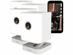 4 caméras extérieur 2K Dualband avec vision nocturne couleur IPC-510