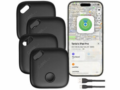Pack de 4 traceurs localisateurs d'objets et de clés rechargeables SGF-60 compatibles application Localiser de la marque Callstel