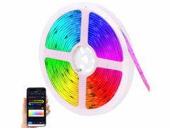 Réglette LED connectée avec application pour Smartphone variation de couleurs et effets lumineux