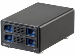Boîtier USB 3.0 pour 2 disques durs SATA 2,5" et 3,5"