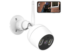 Caméra de surveillance connectée avec application Elesion et vision nocturne