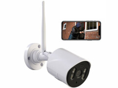 Caméra de surveillance connectée avec application Elesion et vision nocturne