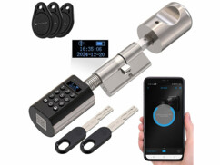 Cylindre de porte électronique connecté TSZ-530 avec écran