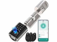 Cylindre de porte RFID connecté TSZ-590 à empreinte digitale et code PIN