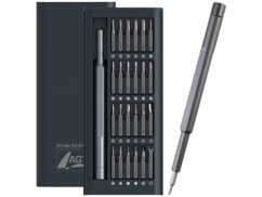 Tournevis de précision avec 25 embouts