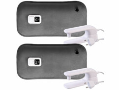 2 bouillottes électriques sans fil rechargeables - grand modèle
