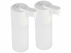 2 distributeurs automatiques de savon de la marque Carlo Milano