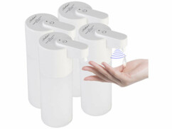4 distributeurs automatiques de savon de la marque Carlo Milano
