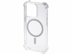 Coque transparente compatible MagSafe pour iPhone 15 Pro