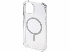 Coque transparente compatible MagSafe pour iPhone 15