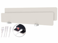 Pack de 2 panneaux infrarouges électriques anti-moisissures de la marque Sichler Haushaltsgeräte