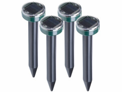 4 chasse-taupes solaires