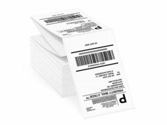 500 stickers 100 x 150 mm pour imprimante thermique