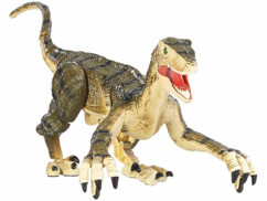 Dinosaure télécommandé avec effets sonores.