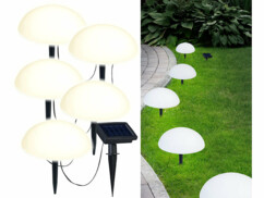 Sphère Lumineuse Solaire 40 Cm - LED Blanc & Multicolore, Détecteur De Nuit - Décoration Jardin & Terrasse
