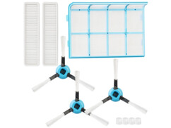 Jeu de filtres, brosses et buses pour robot aspirateur PCR-8900.app