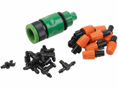 Système d'irrigation 43 pièces avec tuyau de 20 m PBS-2