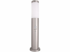Lampe de jardin sur pied avec détecteur de mouvement avec culot E27