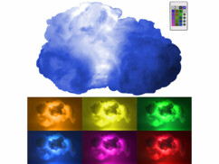 Lampe nuage LED télécommandé RVB à faire soi-même