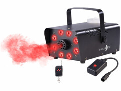 Machine à fumée 700 W télécommandée avec LED RVB