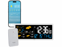 Station météo connectée FWS-1205 avec capteur extérieur