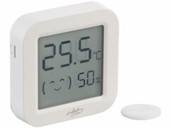 Thermomètre-hygromètre connecté compact