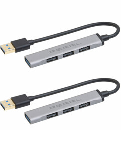 Deux Hub USB passif avec 4 ports USB, par Pearl