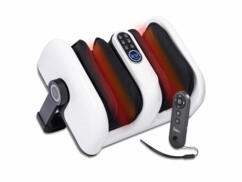 Appareil de massage shiatsu chauffant pour pieds, télécommandé