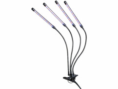 Lampe horticole LED avec 4 têtes flexibles PL-355 Lunartec.