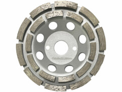 Meule diamantée universelle 125 mm double rangée