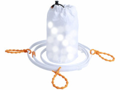 Tube lumineux d'extérieur USB avec 45 LED - 1,5 m - Blanc lumière du jour