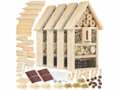 Pack de 4 hôtels à insectes en kit de la marque Pearl
