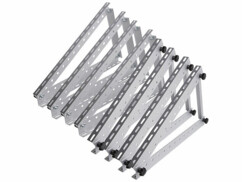 Pack de 4 supports en aluminium réglables pour panneau solaire 41" / 104 cm de la marque Revolt