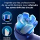 10 brossettes de rechange pour brosse à dents électrique