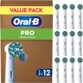 12 brossettes de rechange Pro CrossAction X-Filaments