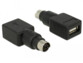 Adaptateur 65898 PS/2 mâle vers USB A femelle