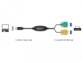 Adaptateur USB 2.0 Type-A vers 2 ports série RS-232 DB9 – 1,5 m