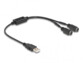 Adaptateur USB vers 2 x PS/2 61061