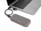 Boîtier externe SSD M.2 NVMe Delock RGB USB-C 20 Gbps