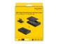 Rack NVMe SATA DeLock USB 10 Gbps, vue du packaging produit avec fonction clonage