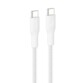 Câble de chargement USB-C BoostCharge Pro coloris blanc 3 m de la marque Belkin