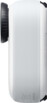 Vue de profil du stabilisateur Insta360 Flow blanc avec molette de contrôle et texture diagonale