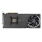 Carte graphique Asus ROG Astral RTX 5090, vue arrière face avec backplate noir, ouverture GPU centrale, inscriptions ASTRAL et ventilateur dorsal